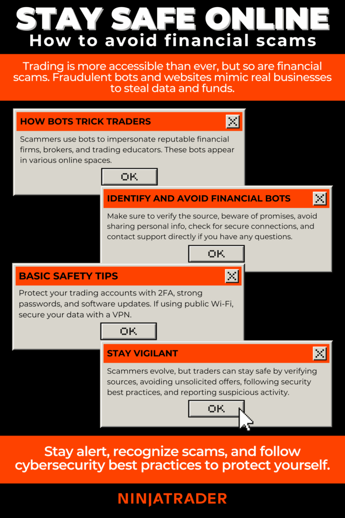 avoid online trading scams