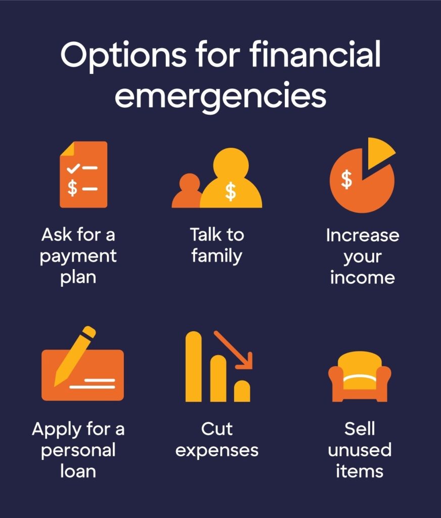 solutions for unexpected financial emergencies